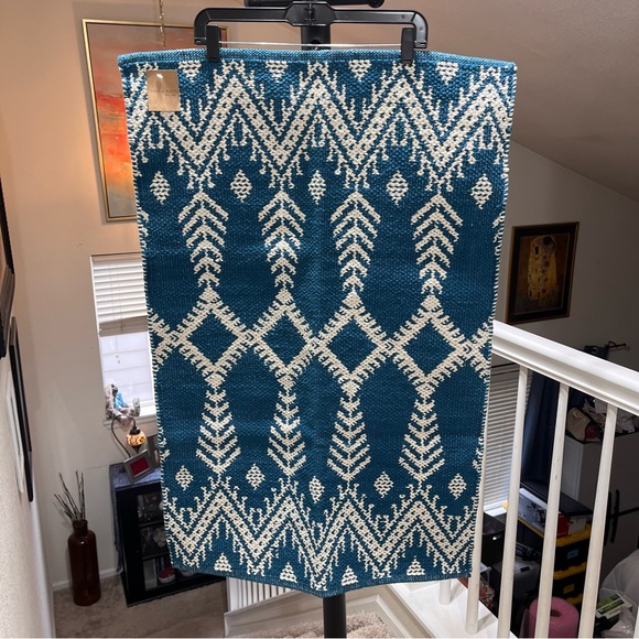 Other - 💥Handcrafted💥 100% Cotton Rug  24” x 36”